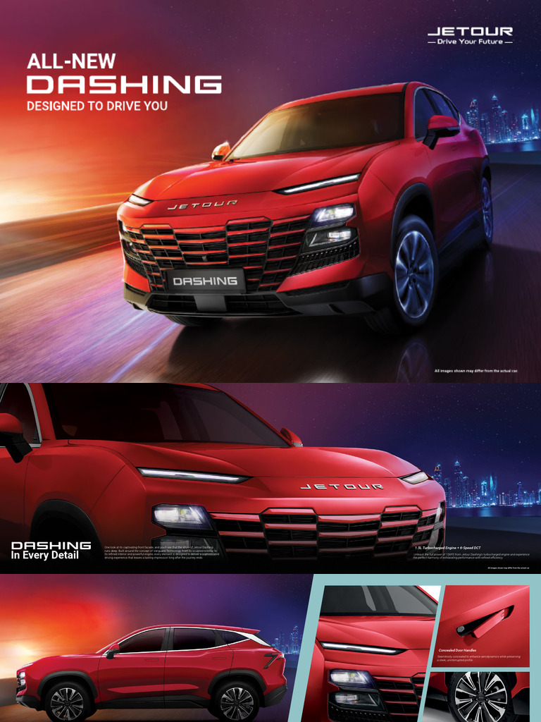 Jetour Dashing: Luxury SUV Overview | PDF | Trunk (Car) | Car