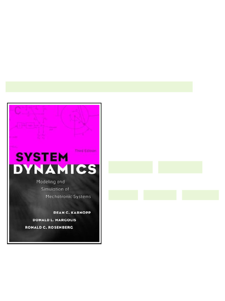 Solutions Manual to accompany System Dynamics 3rd edition 9780471333012 ...