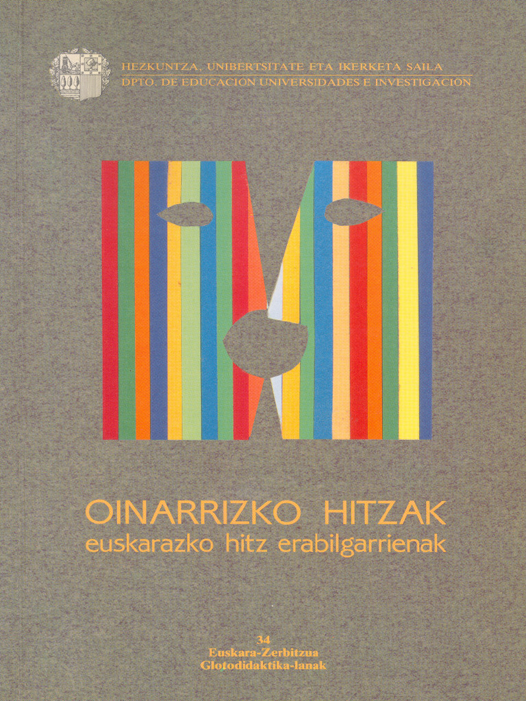 Hiztegi Euskera - Oinarrizko Hitzak | PDF