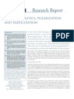 Utah Foundation Study: Partisan Politics, Polarization and Participation