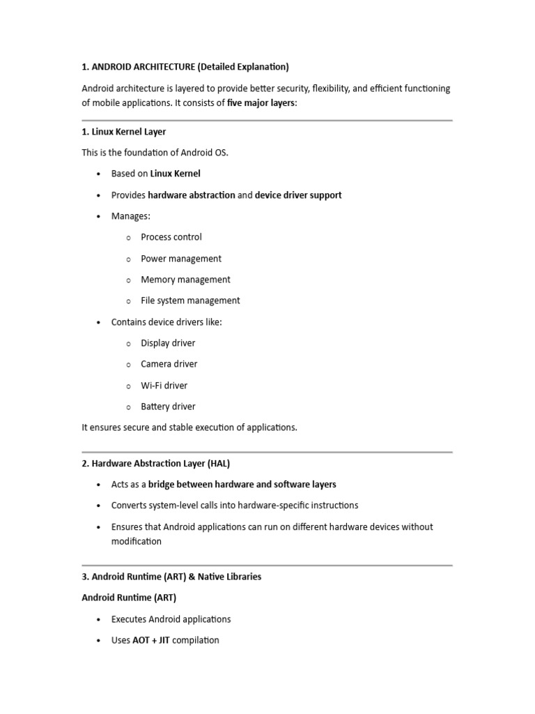 Mobile Technologies 10 | PDF | Android (Operating System) | Ios