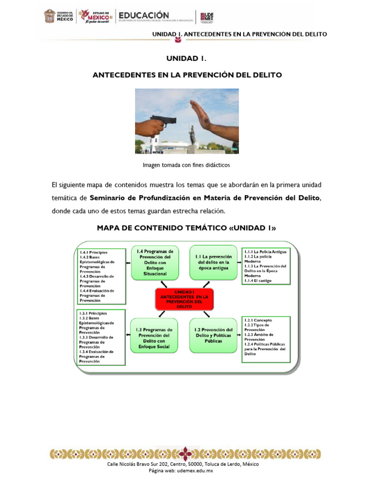 Historia de la Prevención del Delito | PDF | Prevención del crimen ...
