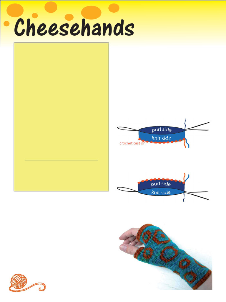 Cheese Hands | PDF | Knitting | Basic Knitted Fabrics