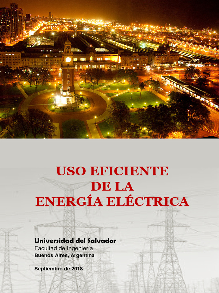 Uso Eficiente de La Energía Eléctrica | PDF | Gases de efecto ...