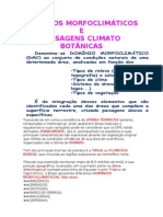 DOMÍNIOS MORFOCLIMÁTICOS - Resumo de Geografia