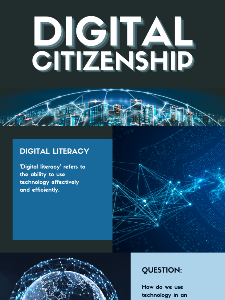 Digital Citizenship and Online Safety Guide | PDF