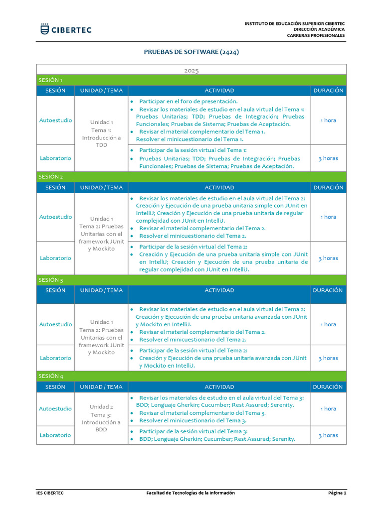GA 2025 06 Pruebas de Software (2424) | PDF | Selenio (software ...