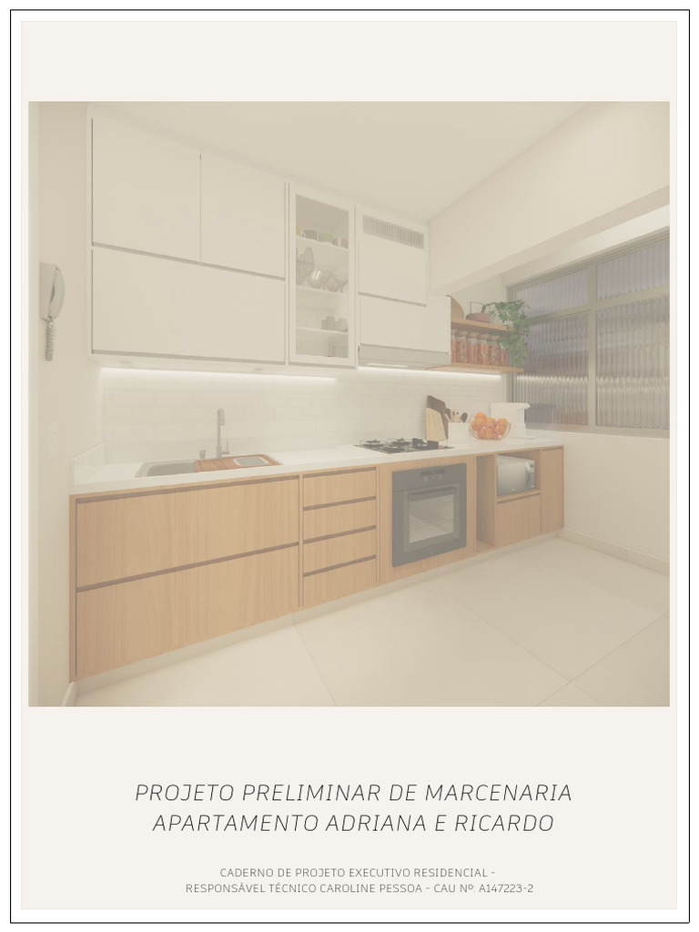 Projeto Marcenaria Apartamento Adriana | PDF