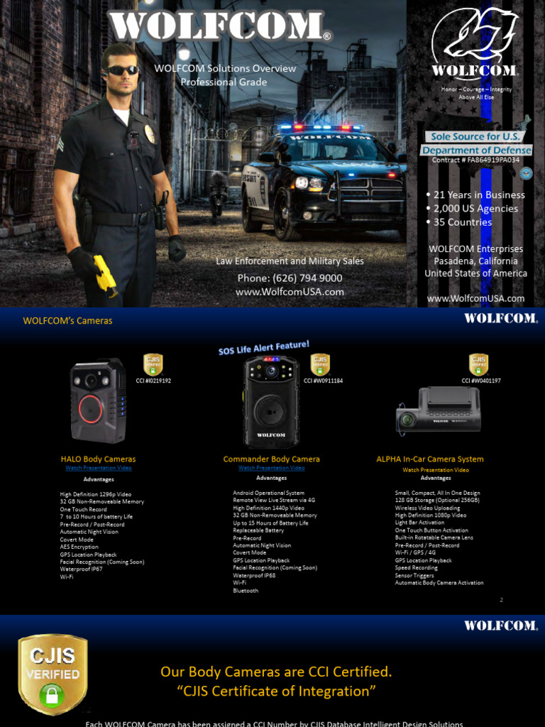 WOLFCOM Solutions Overview 2022 | PDF | Computer File | Cloud Computing