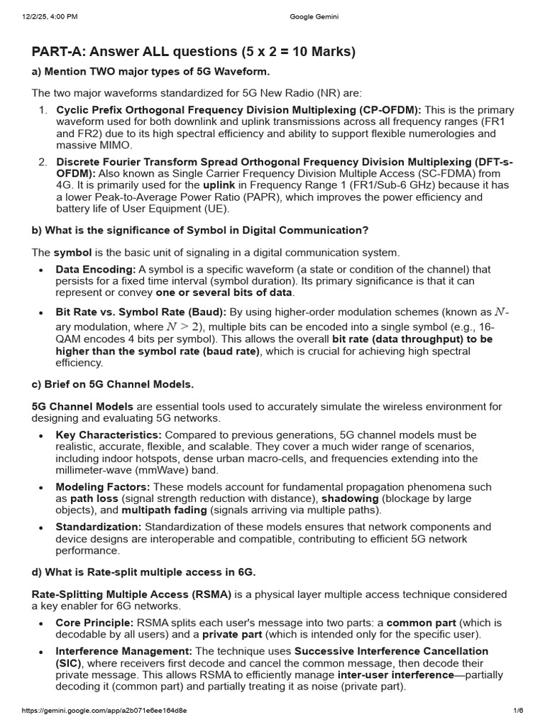 Key Concepts of 5G Technology Explained | PDF | Orthogonal Frequency ...