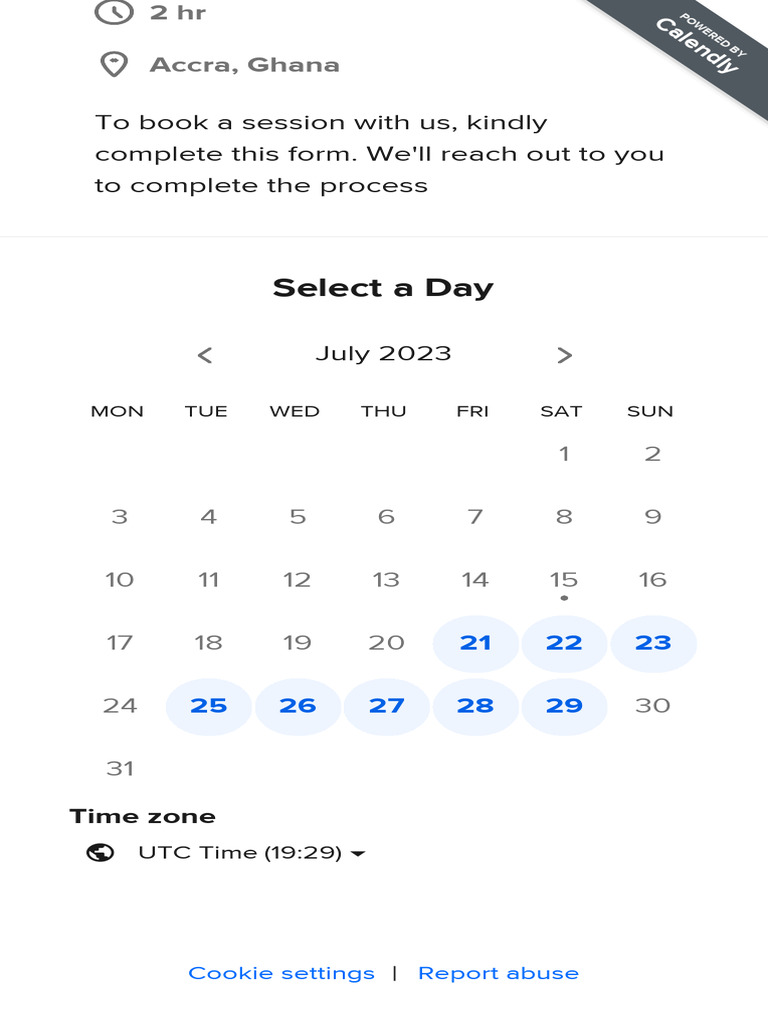 Select a Date & Time - Calendly | PDF