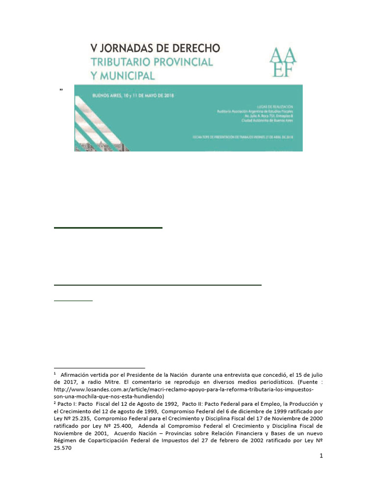 Consenso Fiscal y Tributación Local | PDF | Impuestos | Buenos Aires