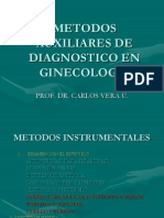 Metodos Auxiliares de Diagnostico en Ginecologia