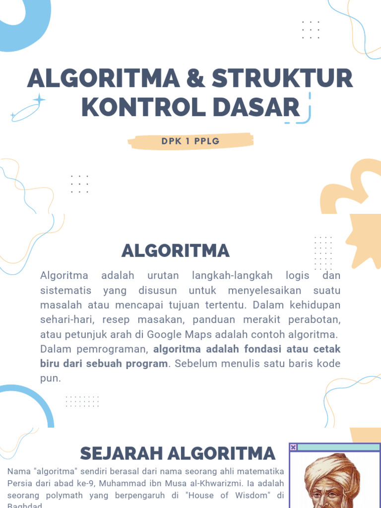 Algoritma dan Struktur Kontrol Dasar | PDF