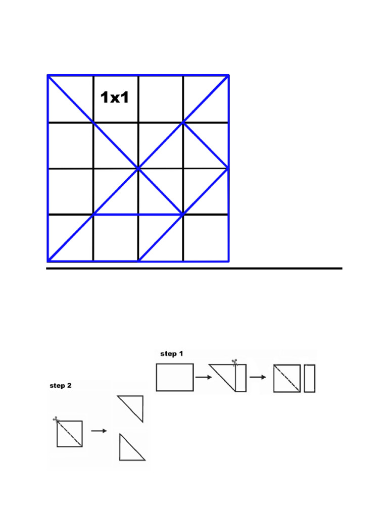 Create Tangram Puzzle Pieces Guide | PDF | Rectangle | Elementary Geometry