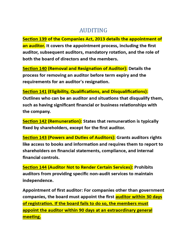 Comprehensive Guide to Auditing Laws | PDF | Audit | Internal Control