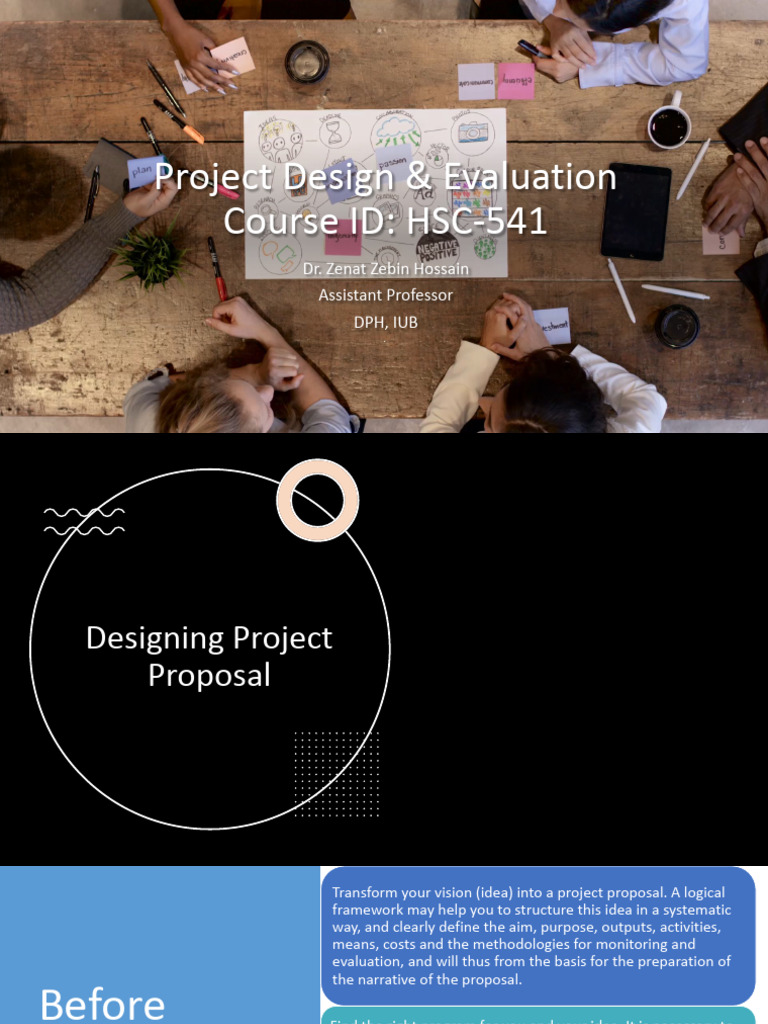 Project Proposal Design & Evaluation Guide | PDF | Abstract (Summary ...