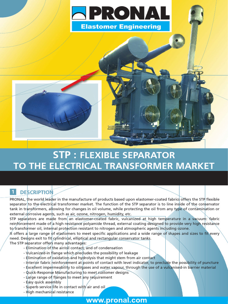 STP Flexible Separator for Transformers | PDF | Transformer | Length