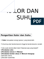 Suhu Dan Kalor