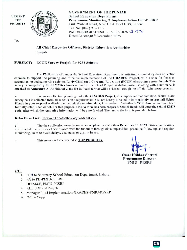 List of ECCE Rooms With Letter | PDF