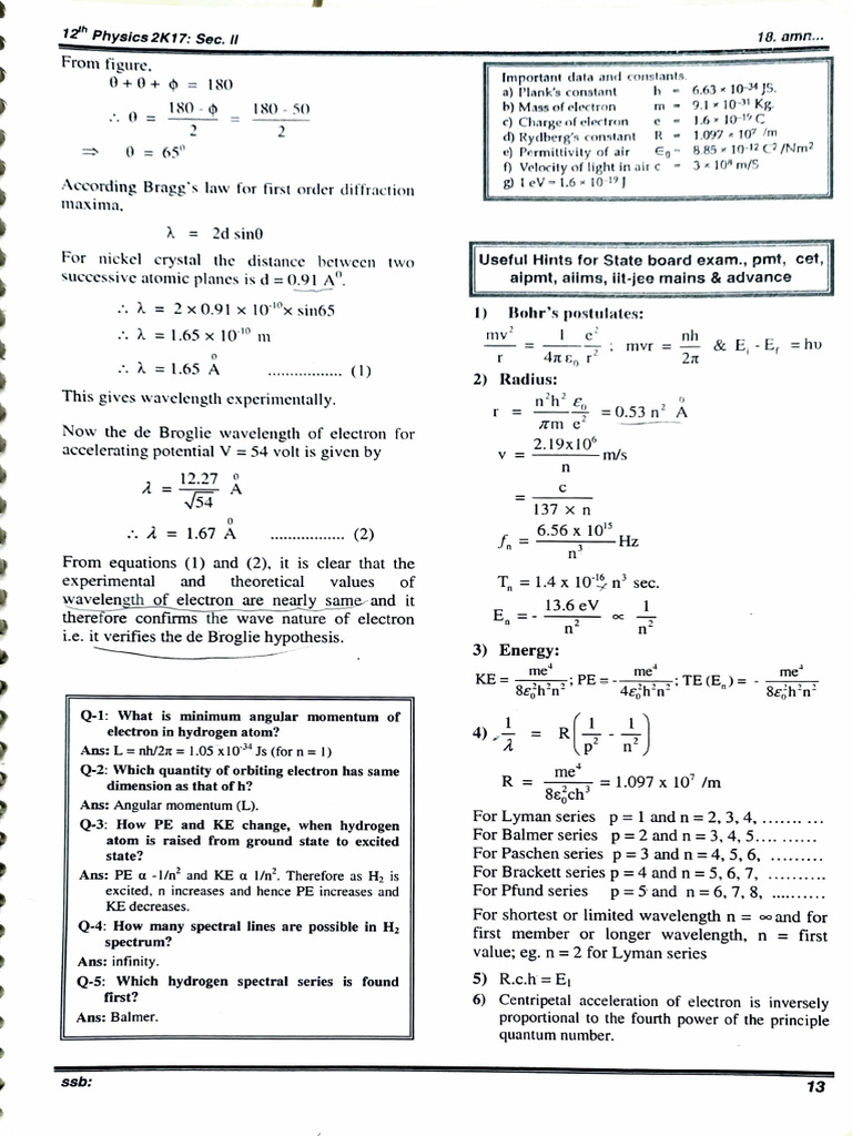 Notes CHP 15 | PDF
