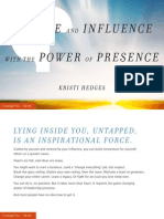 Inspire Influence Power Presence: 92.05 Changethis
