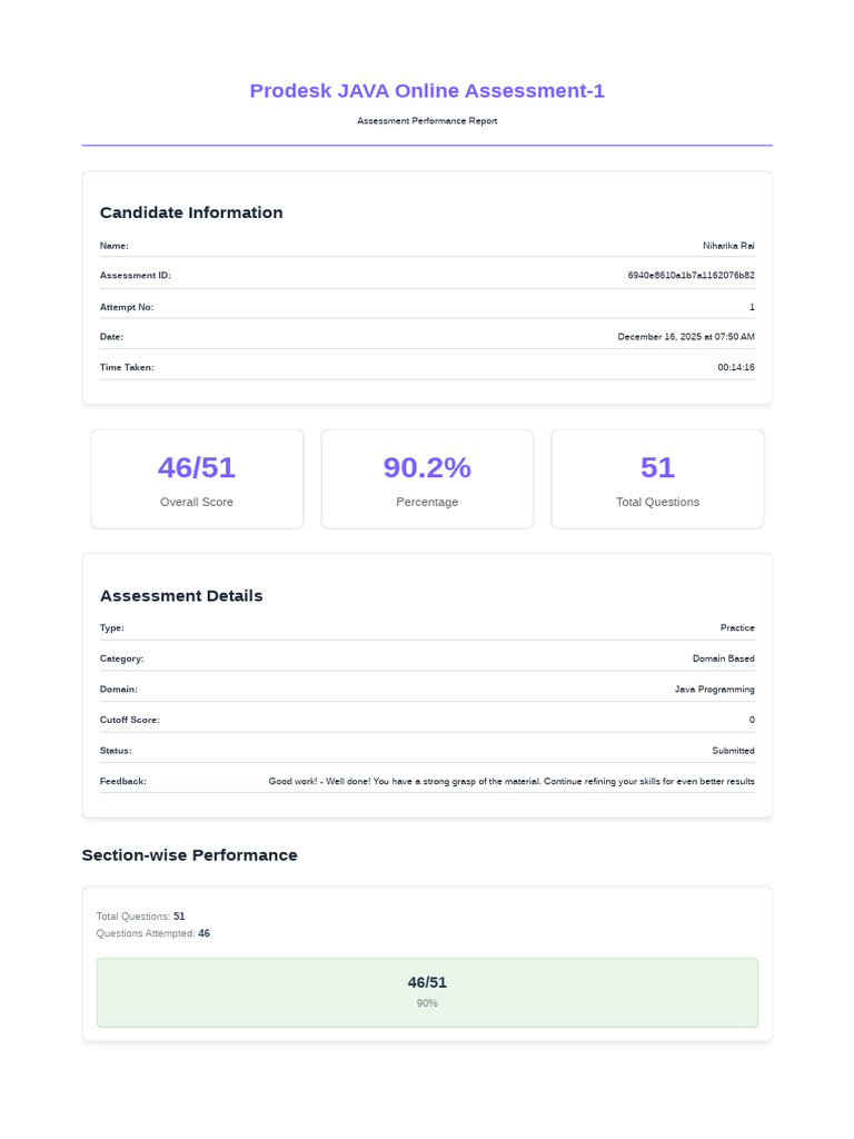 Assessment Report (1) | PDF | Thread (Computing) | Java (Programming ...