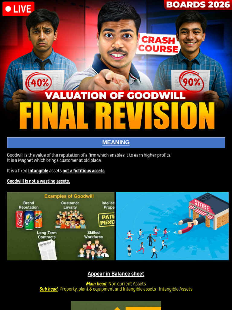 Understanding Goodwill Valuation Methods | PDF | Goodwill (Accounting ...