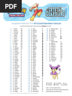 Pokmon TCG XY BREAKpoint Card List | PDF | Nintendo Franchises | Nintendo