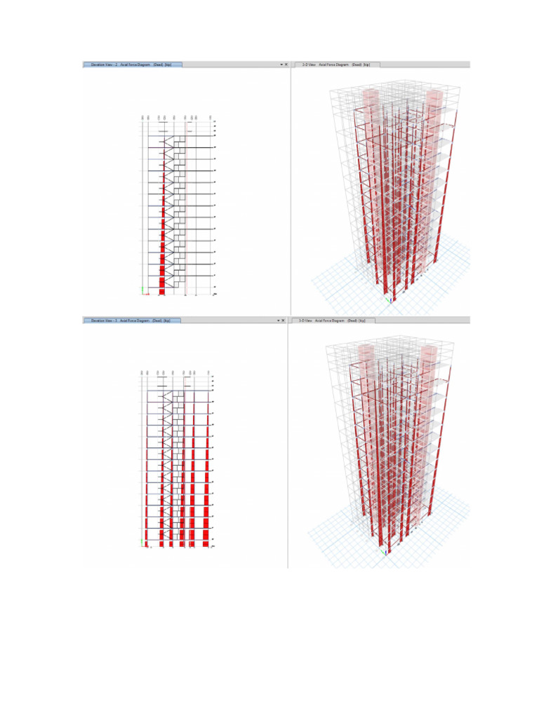 Axial Force Diagram | PDF