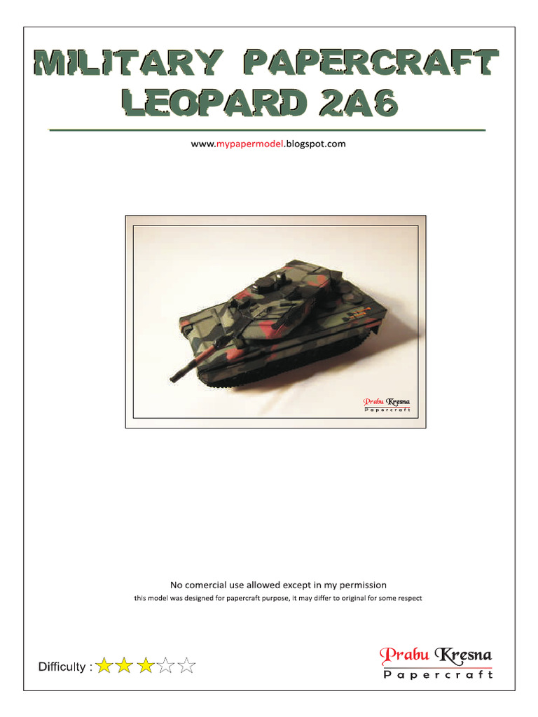 Leopard 2A6 Low Res | PDF