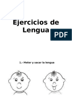 Ejercicios de Lengua