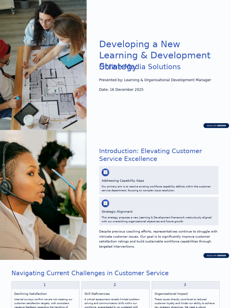 Developing a New Learning and Development Strategy | PDF | Learning ...
