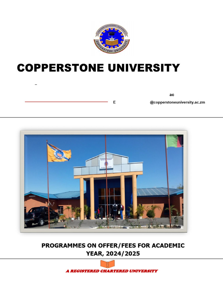 Copperstone University Programs & Fees 2024 | PDF | Master's Degree ...