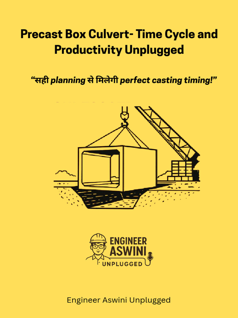 Precast Box Culvert Construction Guide | PDF
