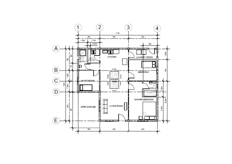 Detailed Floor Plan with Room Dimensions | PDF