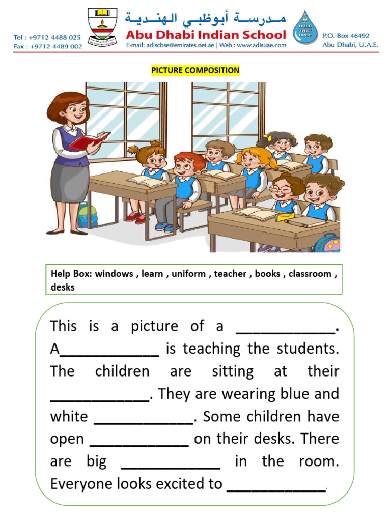 Classroom Picture Composition Guide | PDF