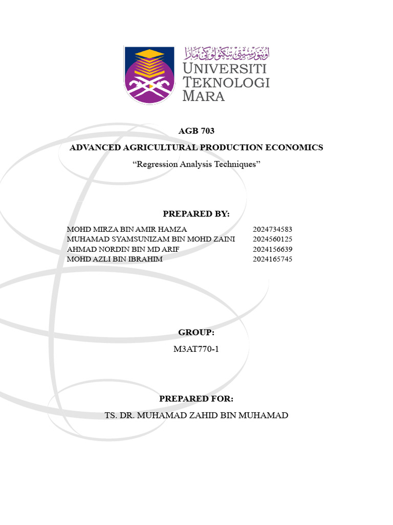 Crop Yield Prediction via Regression Analysis | PDF | Agriculture ...