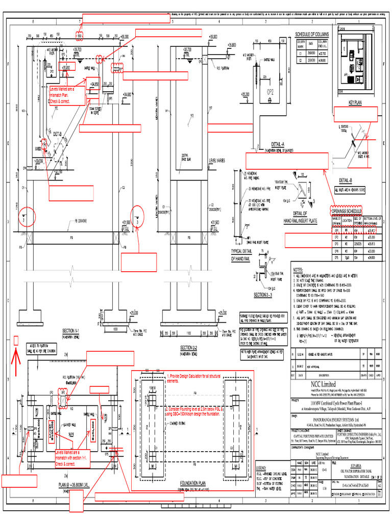 O-41-11-Cv - Ows - SH 1 of 2 | PDF