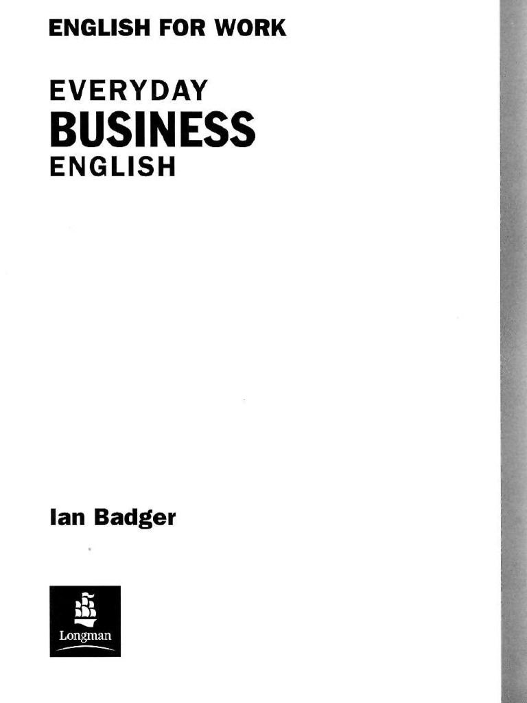 Everyday Business English | PDF
