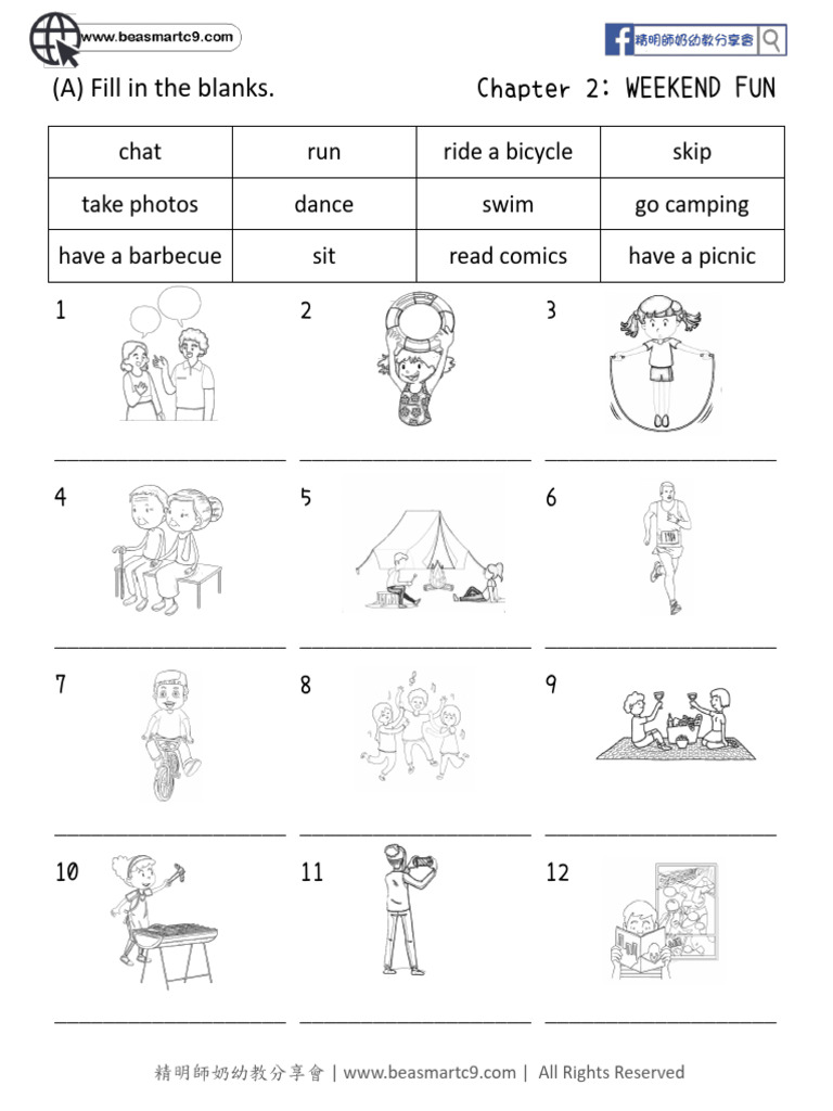 P2 - Grammar in Use - CH2 - Weekend Fun | PDF | Chess Openings | Chess