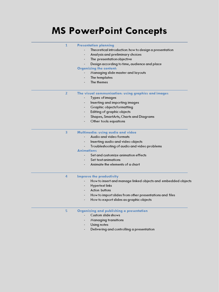 Mastering MS PowerPoint Techniques | PDF