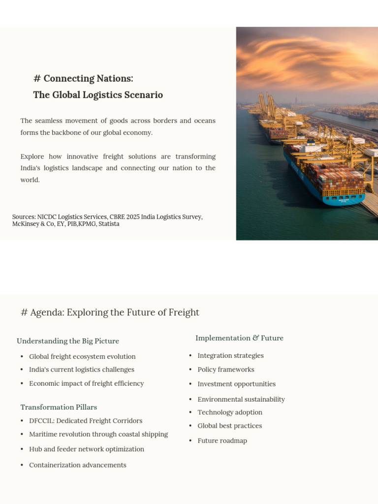 Transforming India's Global Logistics | PDF | Containerization | Retail
