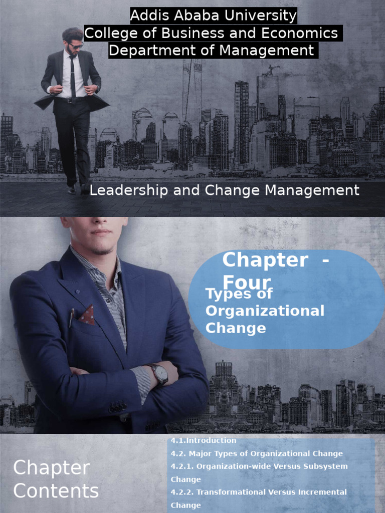 Types of Organizational Change Explained | PDF | Enterprise Resource ...