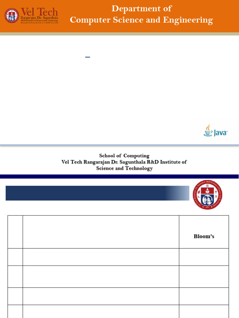 Java Programming Course Syllabus 2020-21 | PDF | Java Virtual Machine ...