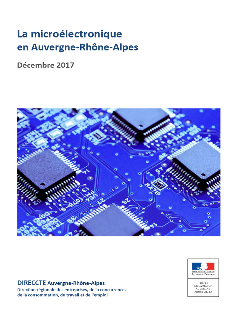 État de la microélectronique en Auvergne | PDF | Circuit intégré ...