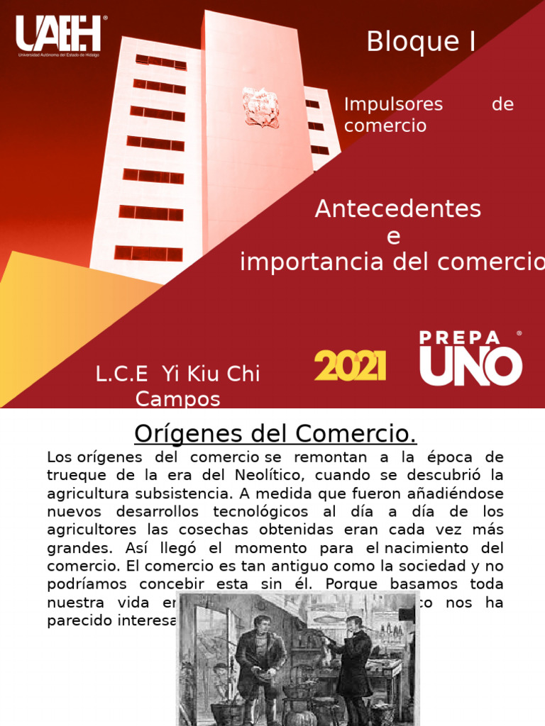 Orígenes y Teorías del Comercio Exterior | PDF | Comercio | El comercio ...