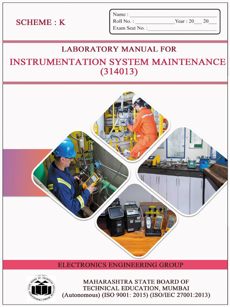 Instrumentation System Maintenance Manual | PDF | Engineering ...