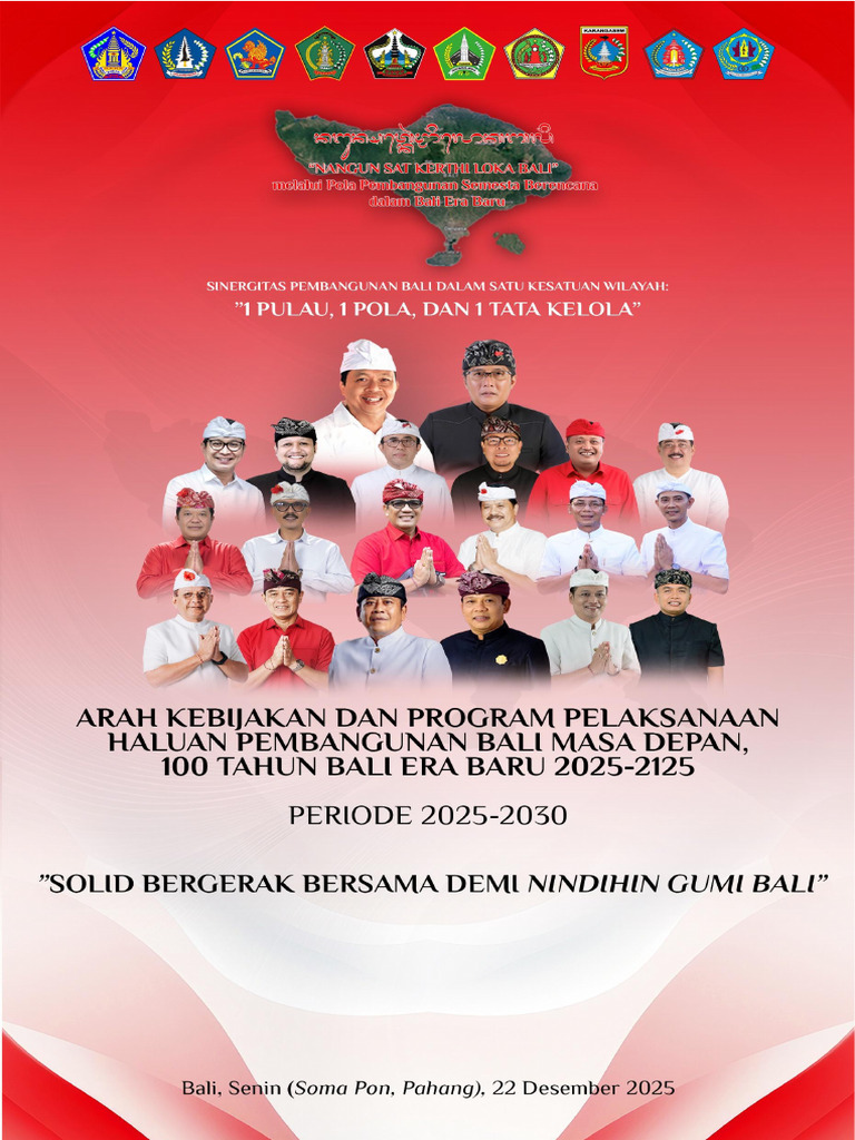 Haluan Pembangunan Bali 2025-2125 | PDF