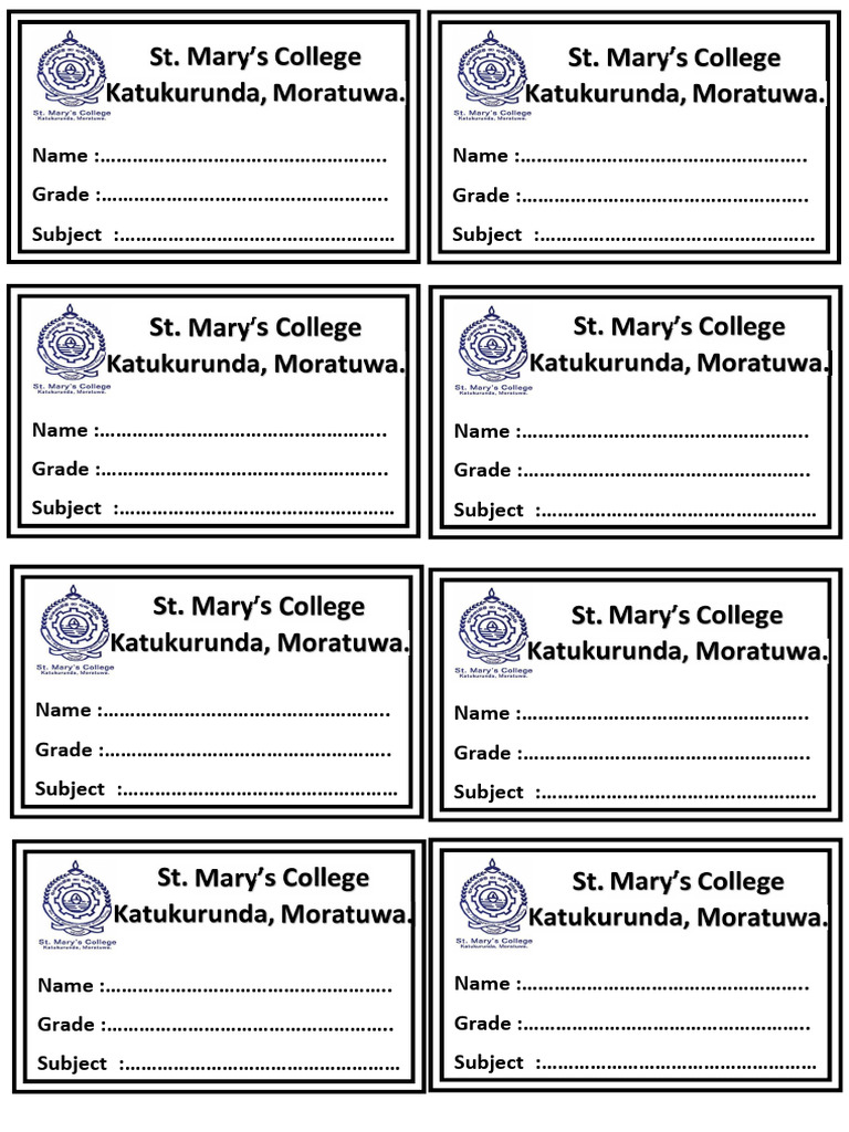 Name Stiker | PDF